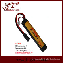Firefox 1100mAh 7.4V Lipo Li-Po batería de Airsoft de Li-Polymer 15 c